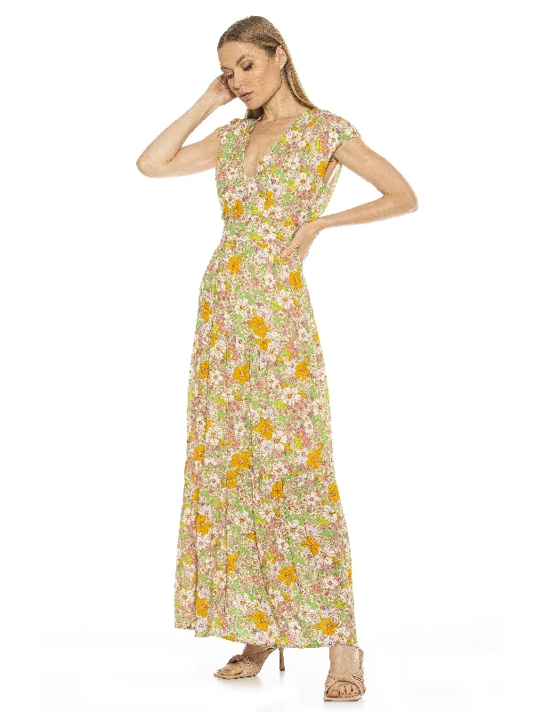 Moss Lurex Celebration Maxi Dresses -Moss Lurex Celebration Maxi Dresses -Summer Maxi Dress