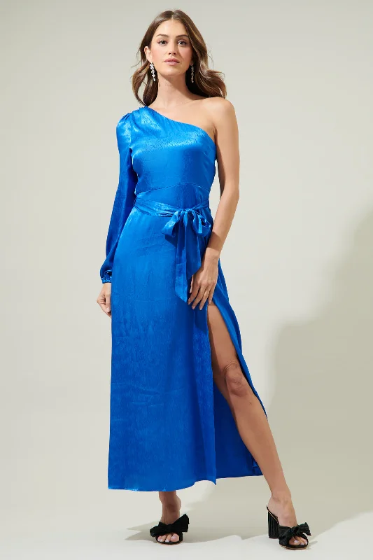 Young Formal Maxi Dresses -Young Formal Maxi Dresses -Azazie One Shoulder Maxi Dress