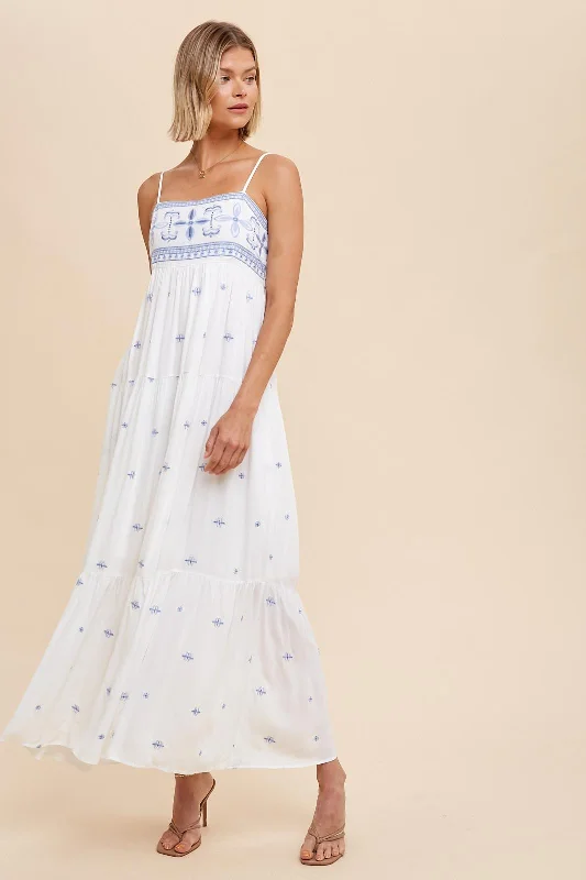 Getaway Maxi Dresses -Getaway Maxi Dresses -Emerson Embroidered Maxi