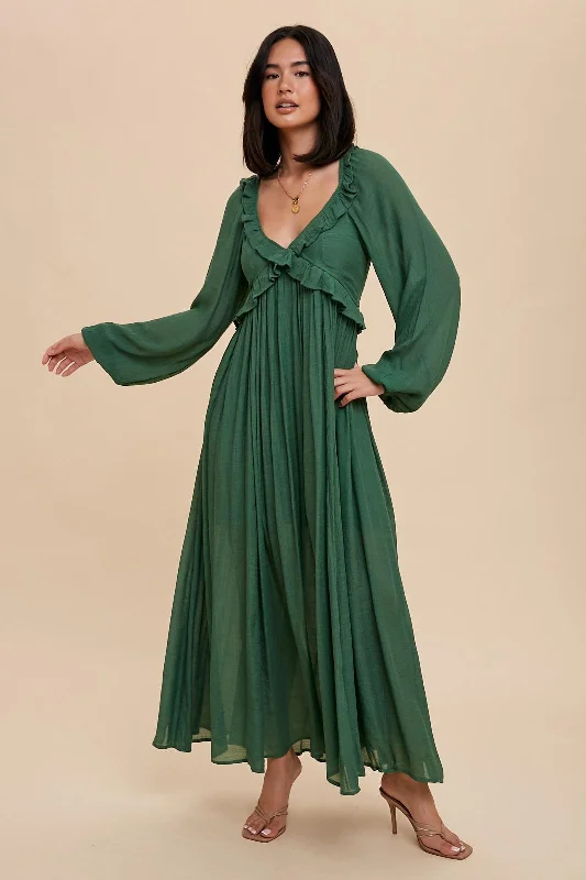 Anytime Maxi Dresses -Anytime Maxi Dresses -Take Me Out Forrest Maxi