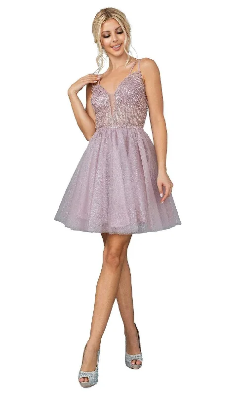 Party Dress Iconic-Dancing Queen - 3268 Glitter A-Line Cocktail Dress