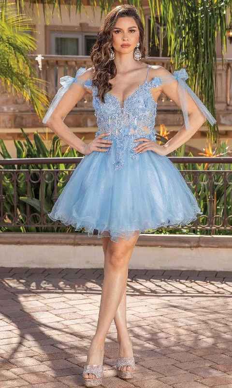 Dancing Queen 3339 - Bow Tied Cocktail Dress